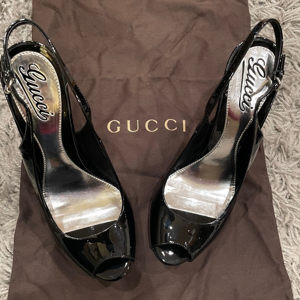 Gucci
Vitello Vernice Soft - Nero size 38.5